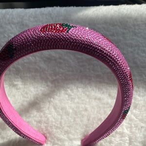 Claire's Pink Rhinestone Headband